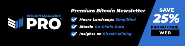 Bitcoin Magazine Pro Banner 1