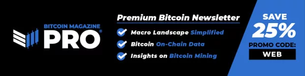 Bitcoin Magazine Pro Banner 2