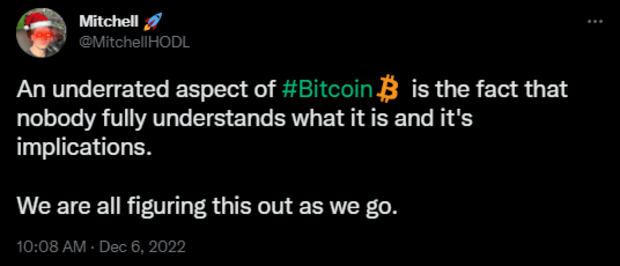 Nobody Understands Bitcoin