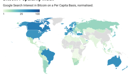 Bpi Bitcoin Popularity Index Map